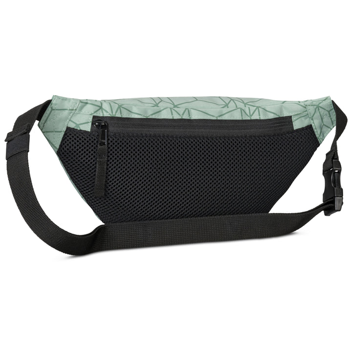LARKSON Bauchtasche Ole in Mint mit schwarzem Netzfach und verstellbarem Gurt