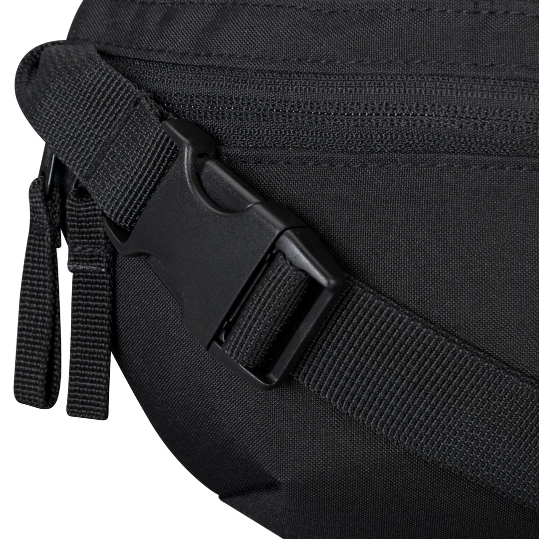 Schwarze LARKSON Bauchtasche Finn mit Reißverschluss und verstellbarem Gurtverschluss