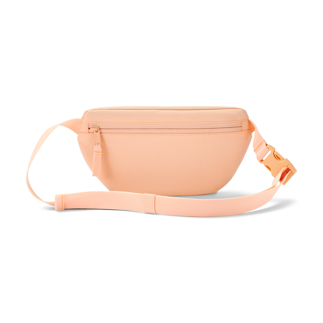 Larkson Bauchtasche 'Finn' in pfirsichfarben mit Reißverschluss und verstellbarem Gurt
