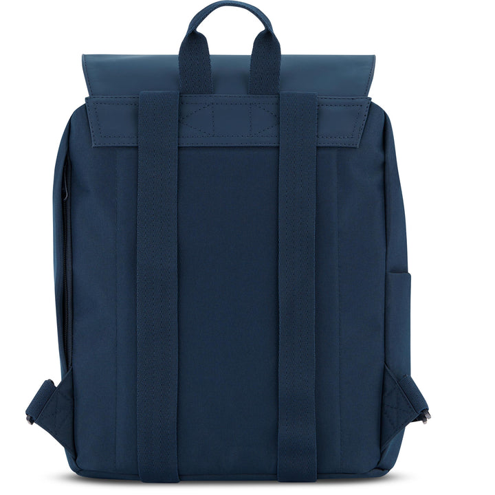 Blauer Rucksack 'Ida' für Damen von LARKSON mit gepolsterten Schultergurten und Trageschlaufe