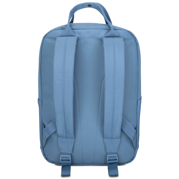 Blauer moderner Rucksack No 6 von Larkson mit gepolsterten Schulterriemen