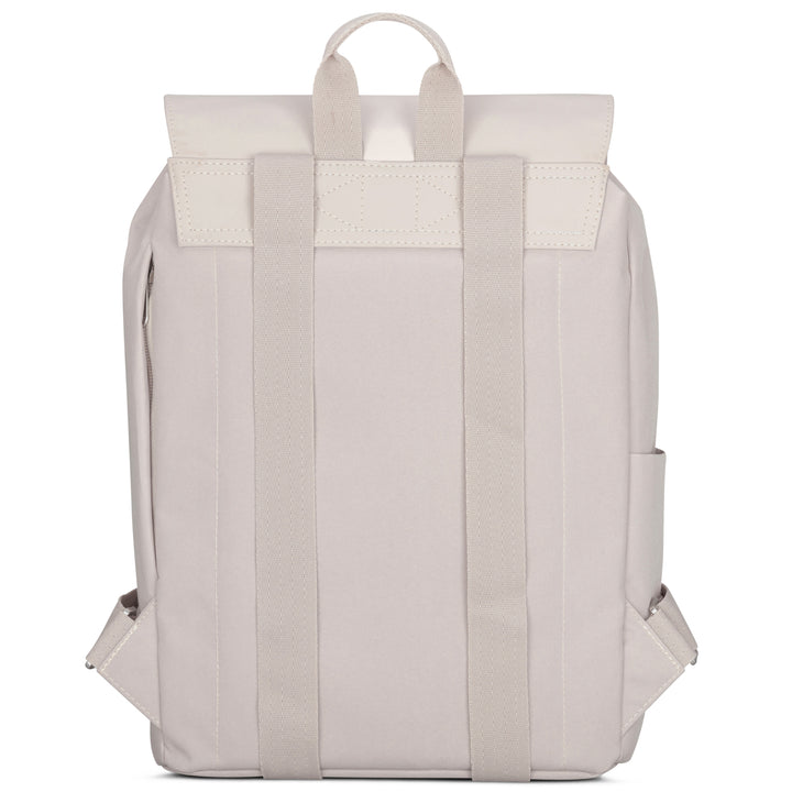 Rucksack Ida in hellem Beige mit zwei Schultergurten und Trageschlaufe