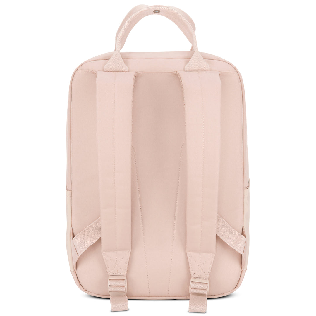 Rucksack No 6 in rosa mit gepolsterten Rücken- und Schultergurten