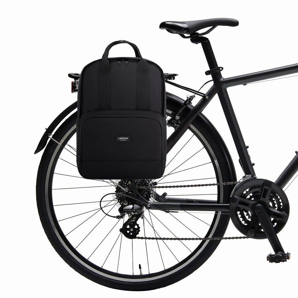 Rucksack & Fahrradtasche in Einem #farbe_schwarz