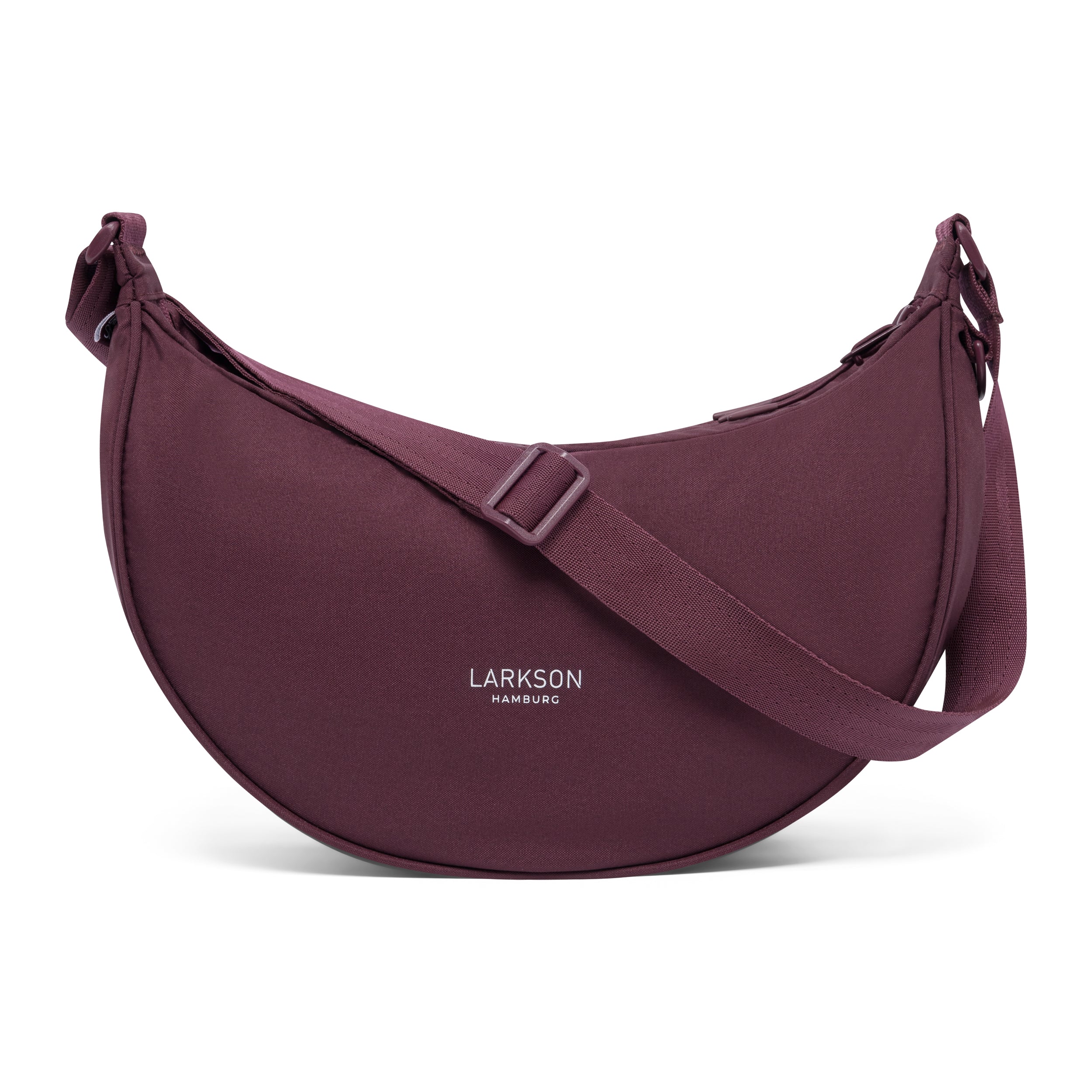 【BAON】Mokani Half Moon Cross Bag Modern Pocket Half Moon Bag