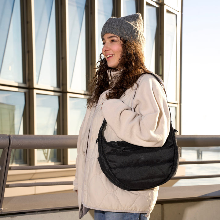 Puffer Half Moon Bag Emma