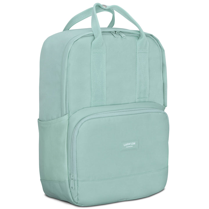 Wasserfester Rucksack für Alltag, Schule & Uni.#farbe_mint