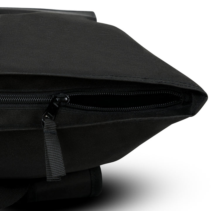 Großer Rolltop Rucksack für Uni, Arbeit & Freizeit#farbe_schwarz